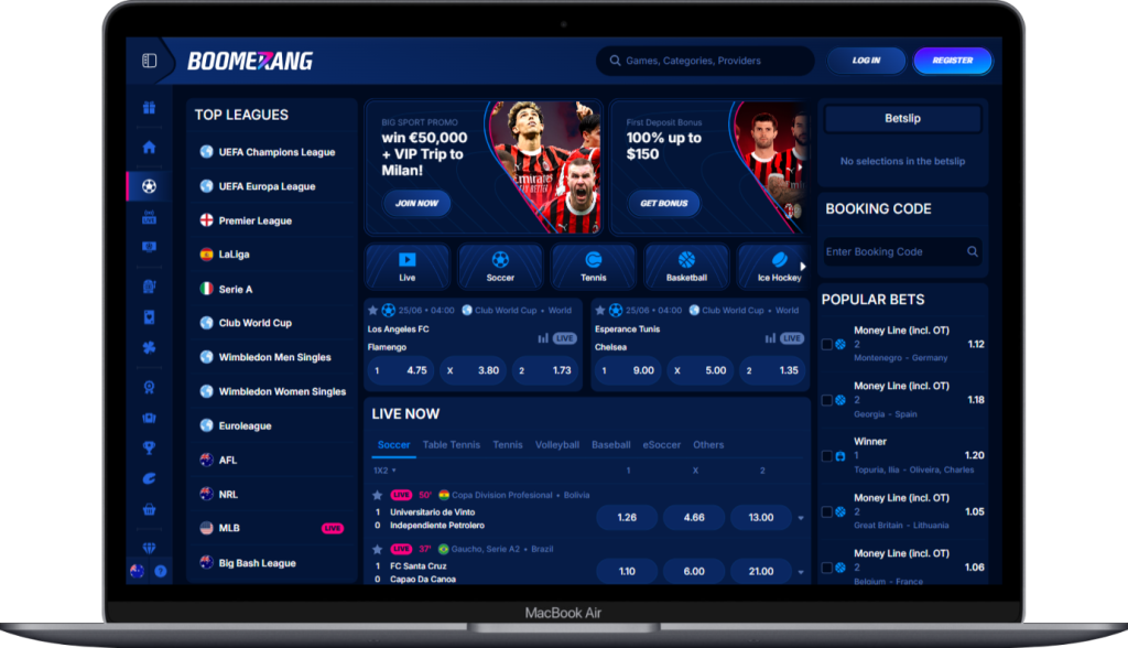 Duik in E-sports Wedden Bet Boomerang