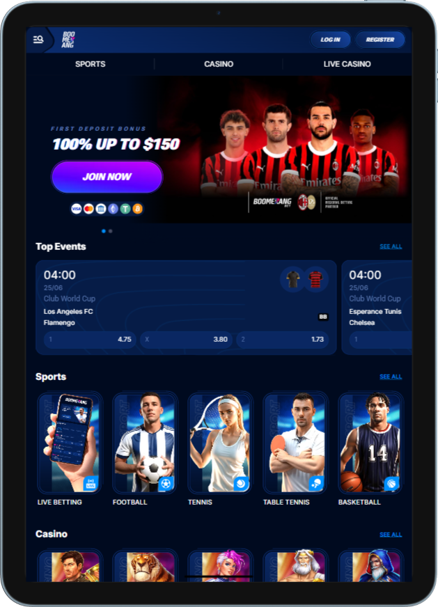 E-Sports Wedden vanaf jouw telefoon BoomerangBet Casino